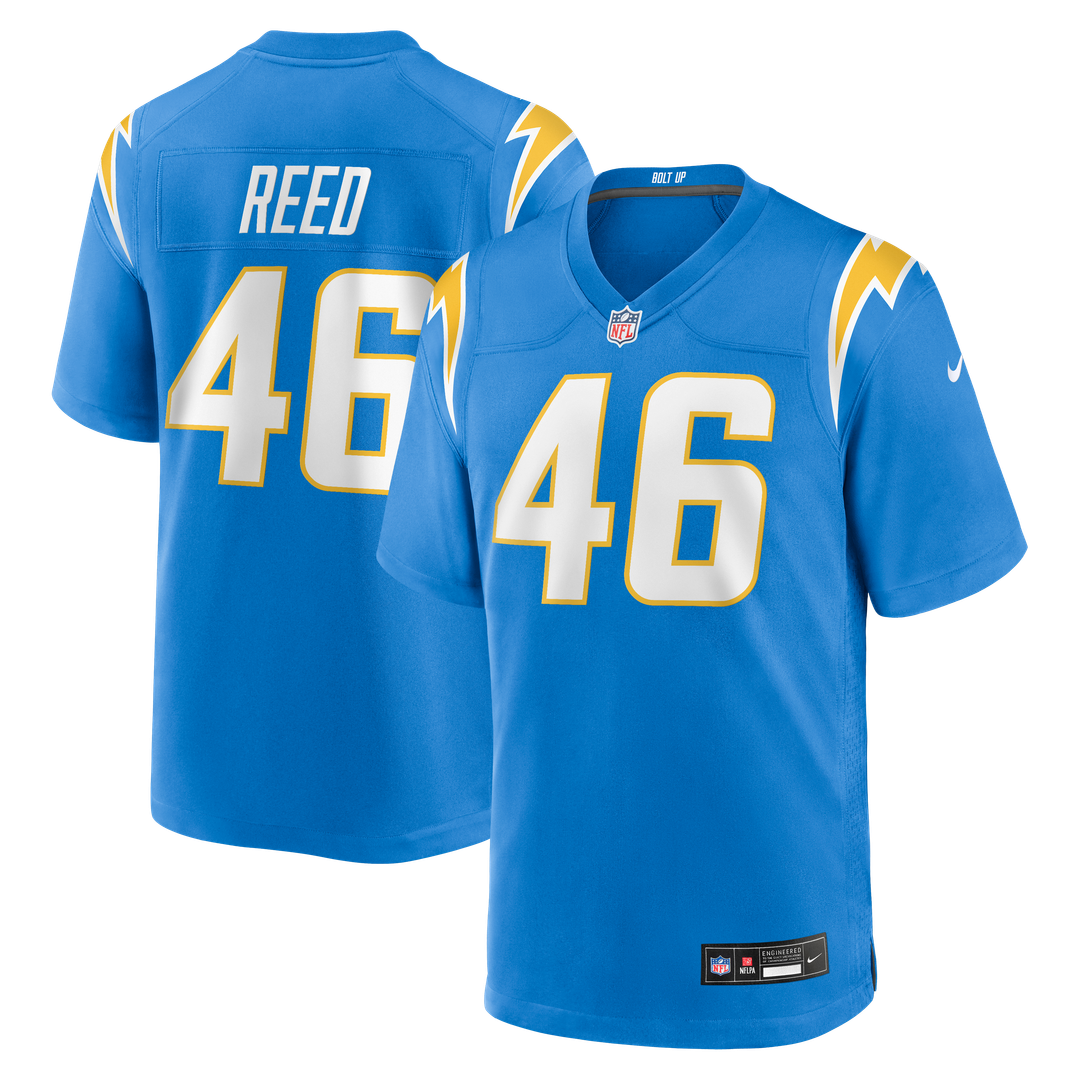 Men's Los Angeles Chargers Nikko Reed Nike Powder Blue Team product image 1