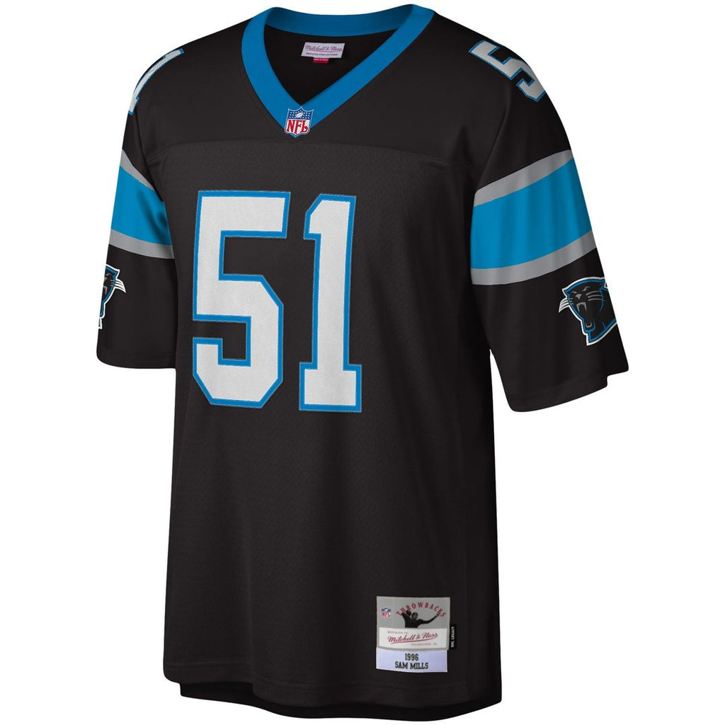 Men's Carolina Panthers Sam Mills Mitchell & Ness Black product image 2