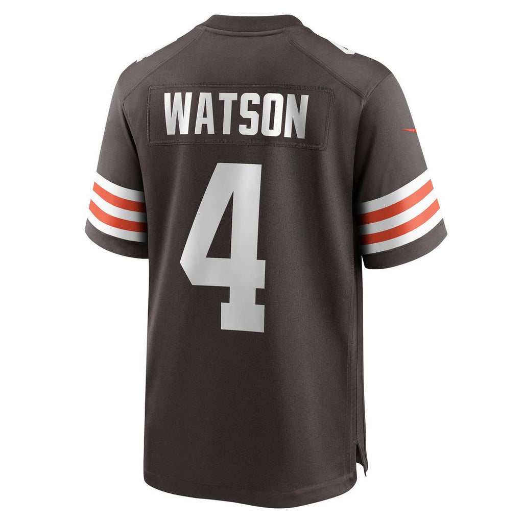 Men's Cleveland Browns Deshaun Watson Nike White Game Jersey product image 9