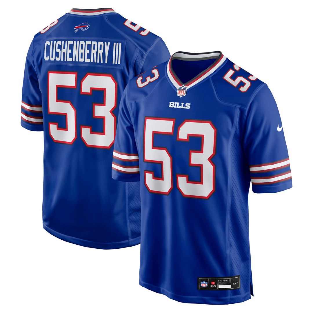 Men's Buffalo Bills Lloyd Cushenberry III Nike Royal Team product image 1
