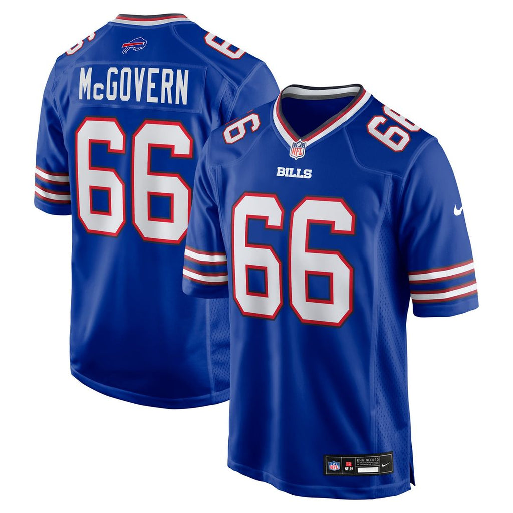 Men's Buffalo Bills Connor McGovern Nike Royal Game Player product image 1