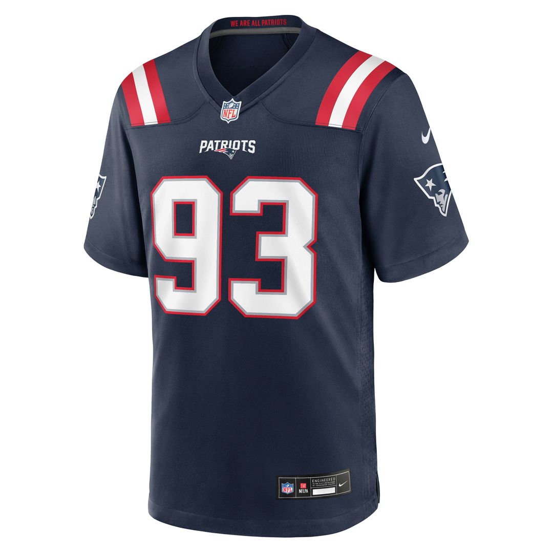 Men's New England Patriots Leonard Taylor Nike Navy Team product image 4