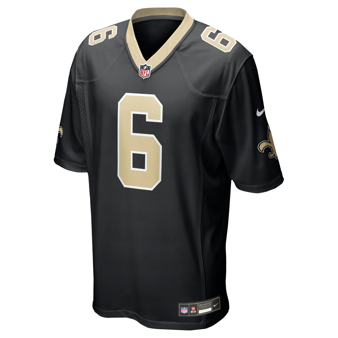 Men's New Orleans Saints Tyler Shough Nike Black Game Jersey product image 18