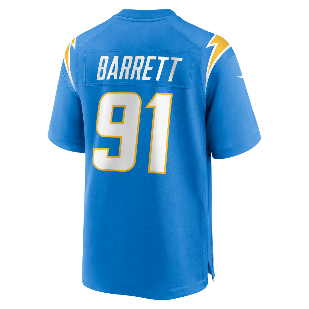 Men's Los Angeles Chargers Nick Barrett Nike Powder Blue product image 5