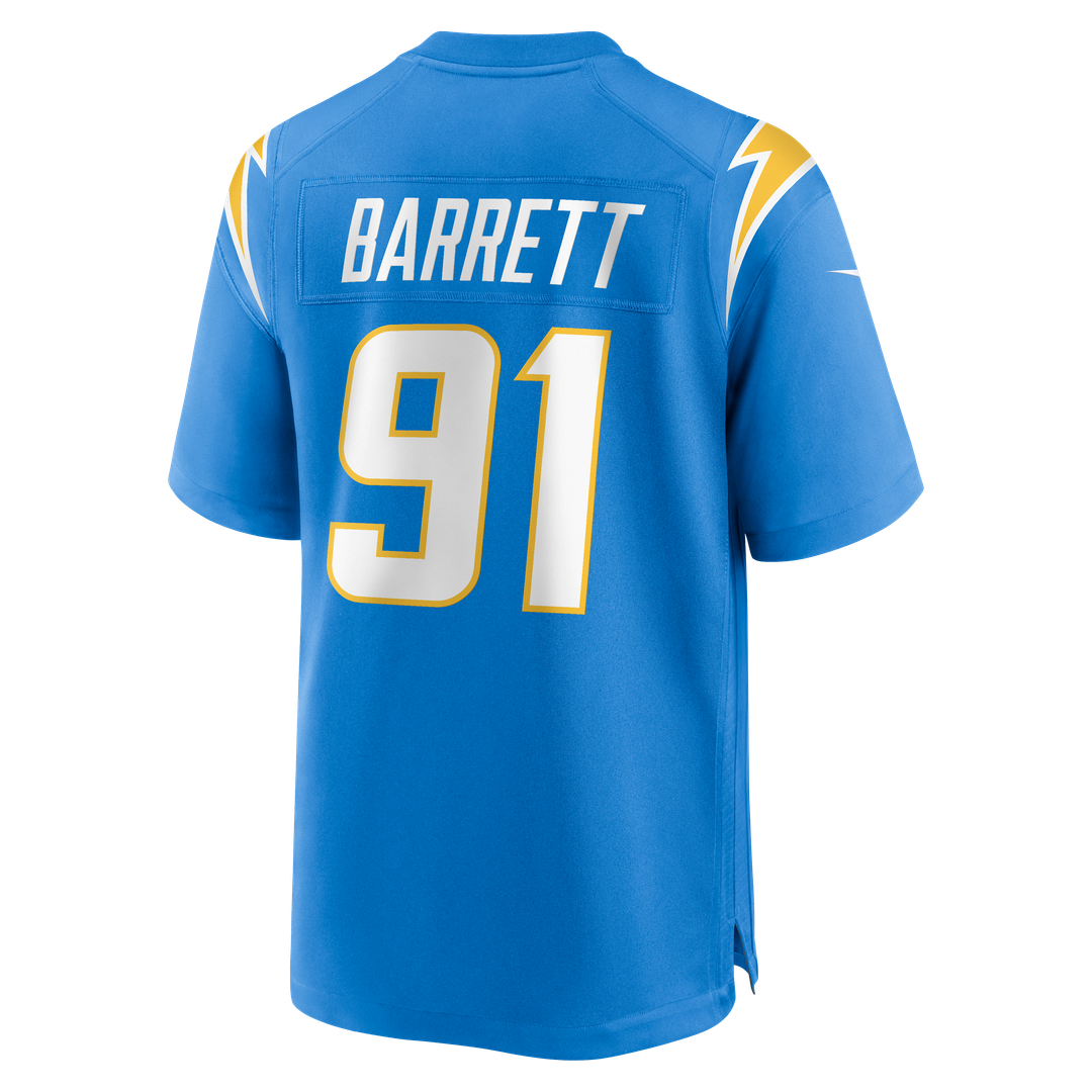 Men's Los Angeles Chargers Nick Barrett Nike Powder Blue product image 5