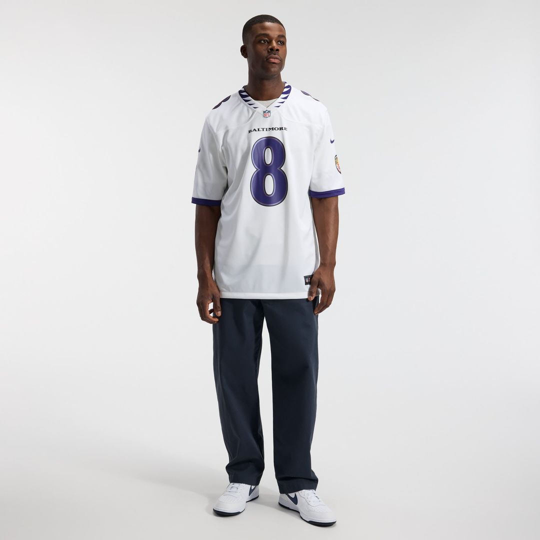 Men's Baltimore Ravens Lamar Jackson Nike Purple Alternate product image 13