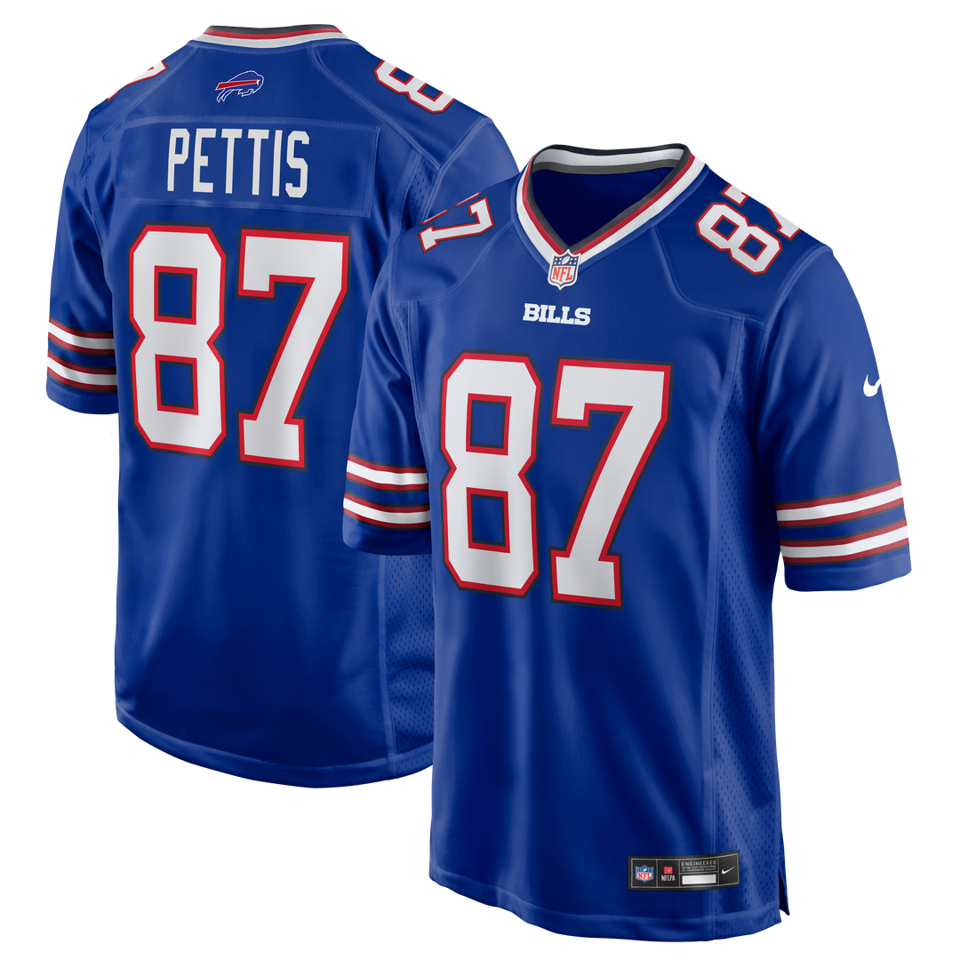 Men's Buffalo Bills Dante Pettis Nike Royal Team Game Jersey product image 1