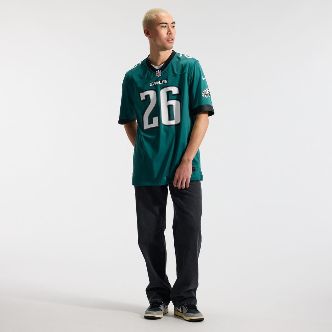 Men's Philadelphia Eagles Saquon Barkley Nike Black product image 29