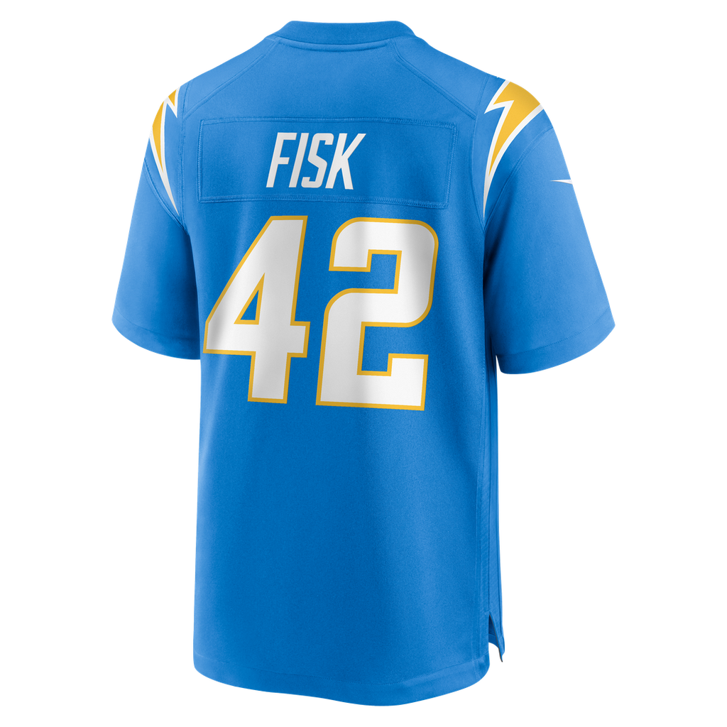 Men's Los Angeles Chargers Tucker Fisk Nike Powder Blue product image 3
