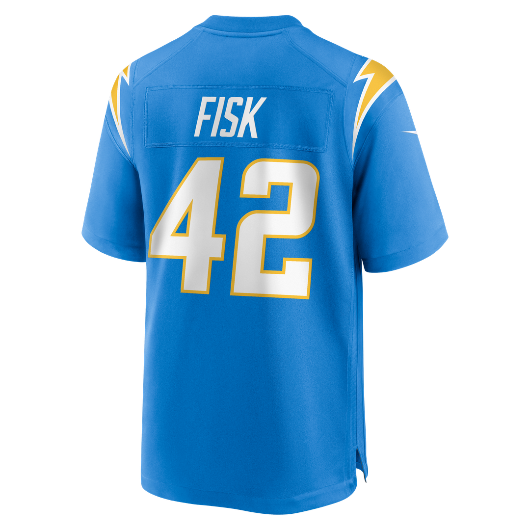 Men's Los Angeles Chargers Tucker Fisk Nike Powder Blue product image 3