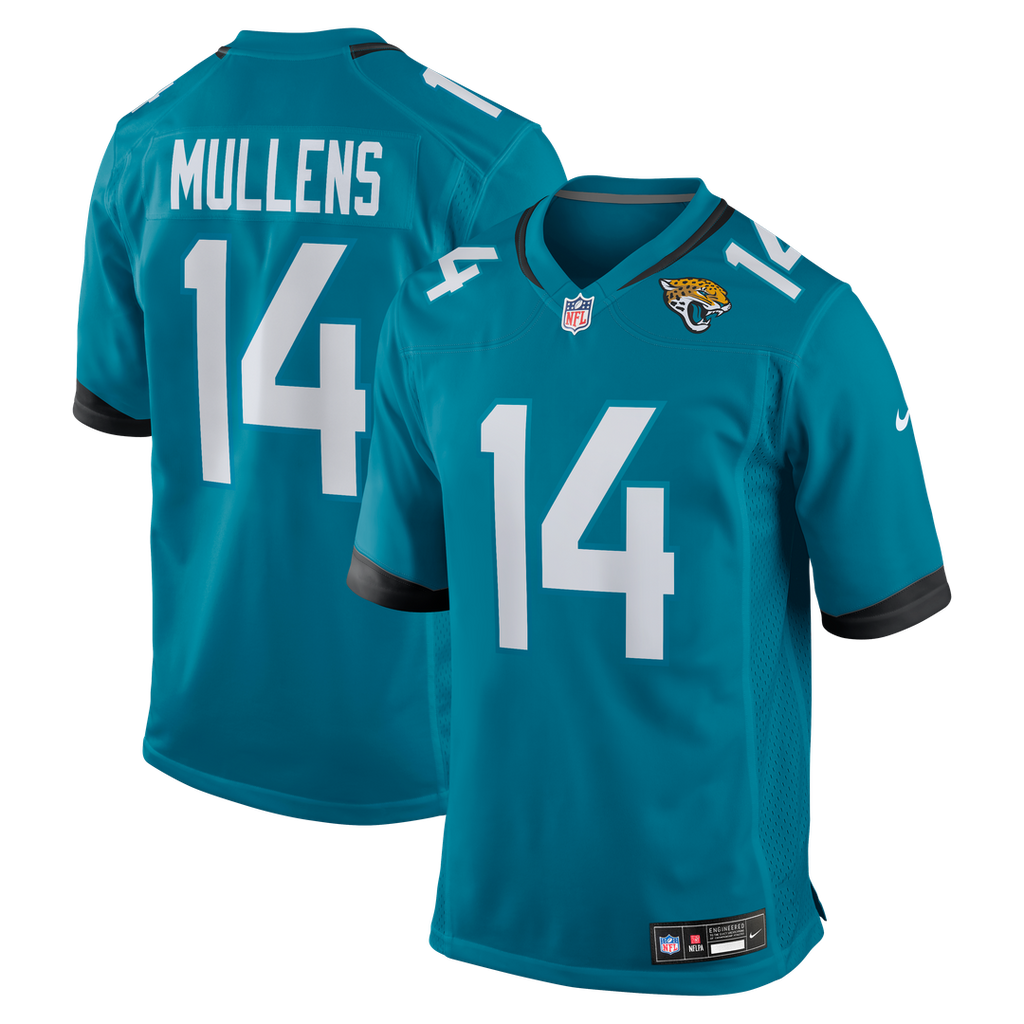 Men's Jacksonville Jaguars Nick Mullens Nike Teal Team Game product image 1