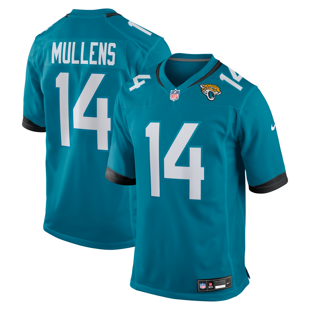 Men's Jacksonville Jaguars Nick Mullens Nike Teal Team Game product image 1
