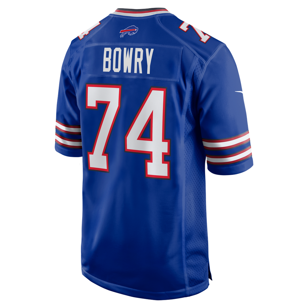 Men's Buffalo Bills Jude Bowry Nike Royal Team Game Jersey product image 5