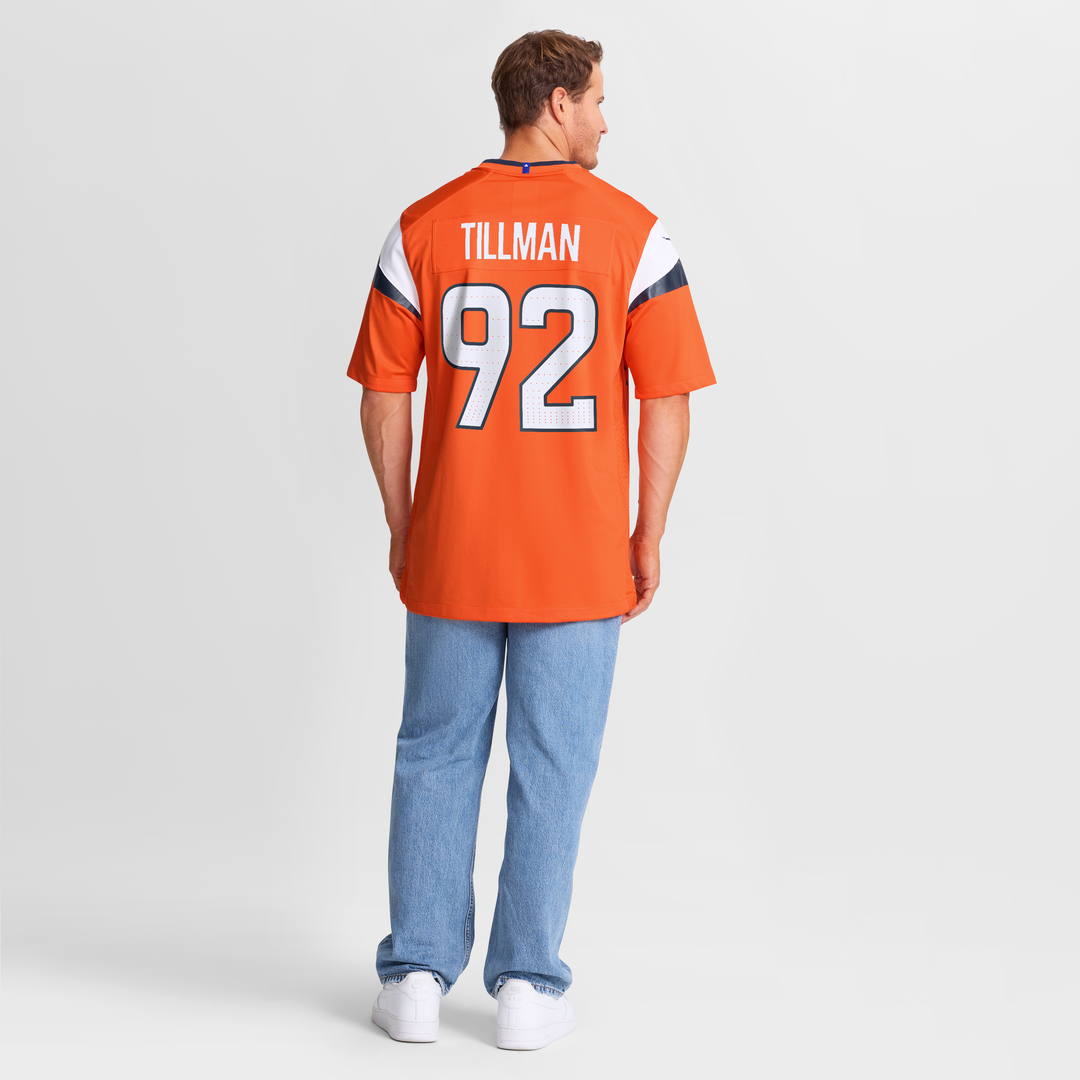 Men's Denver Broncos Dondrea Tillman Nike Orange Team Game product image 8