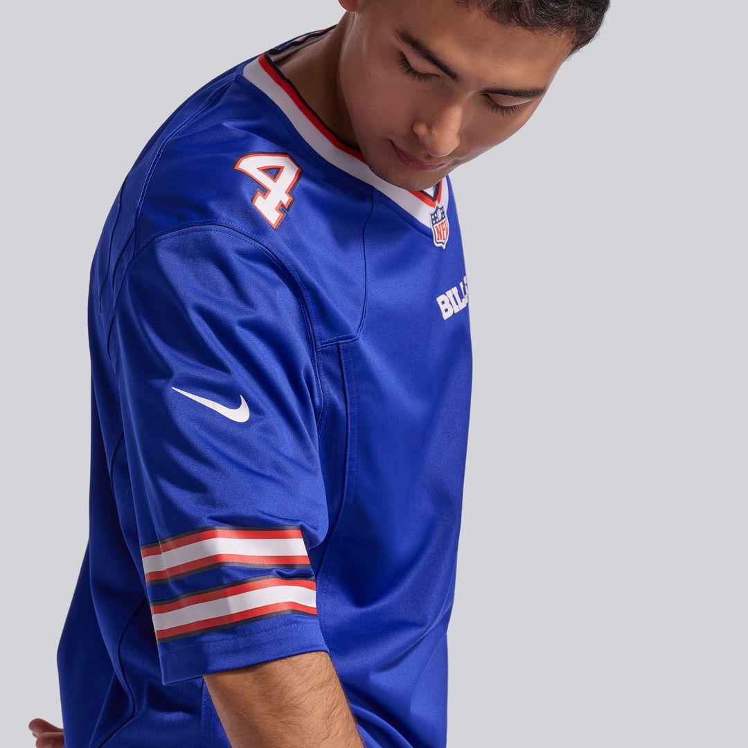 Men's Buffalo Bills James Cook III Nike Royal Team Game product image 9