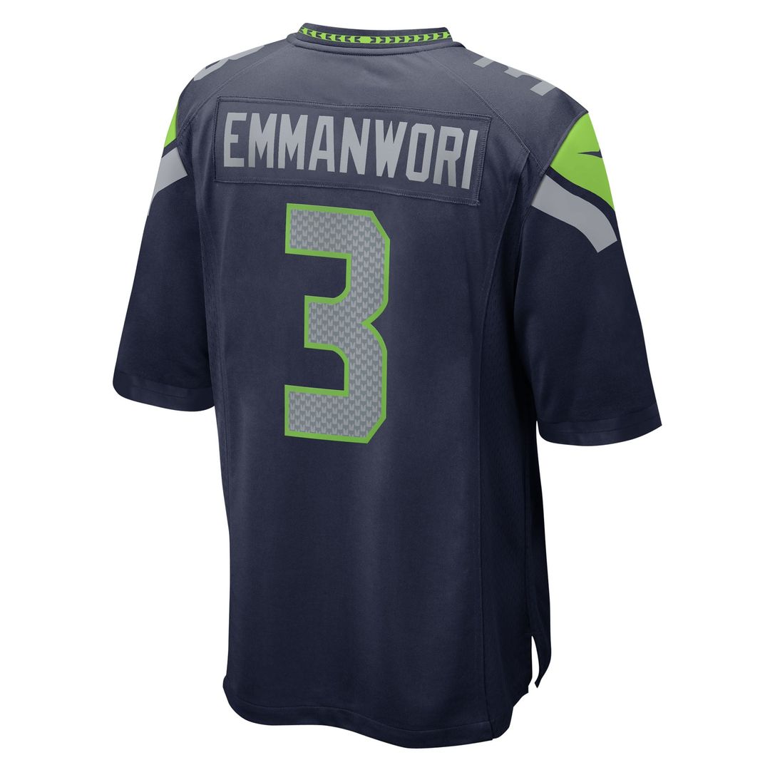 Men's Seattle Seahawks Nick Emmanwori Nike White Game Jersey product image 12