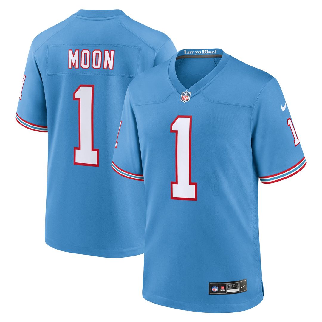 Men's Tennessee Titans Warren Moon Nike Light Blue Retired product image 1
