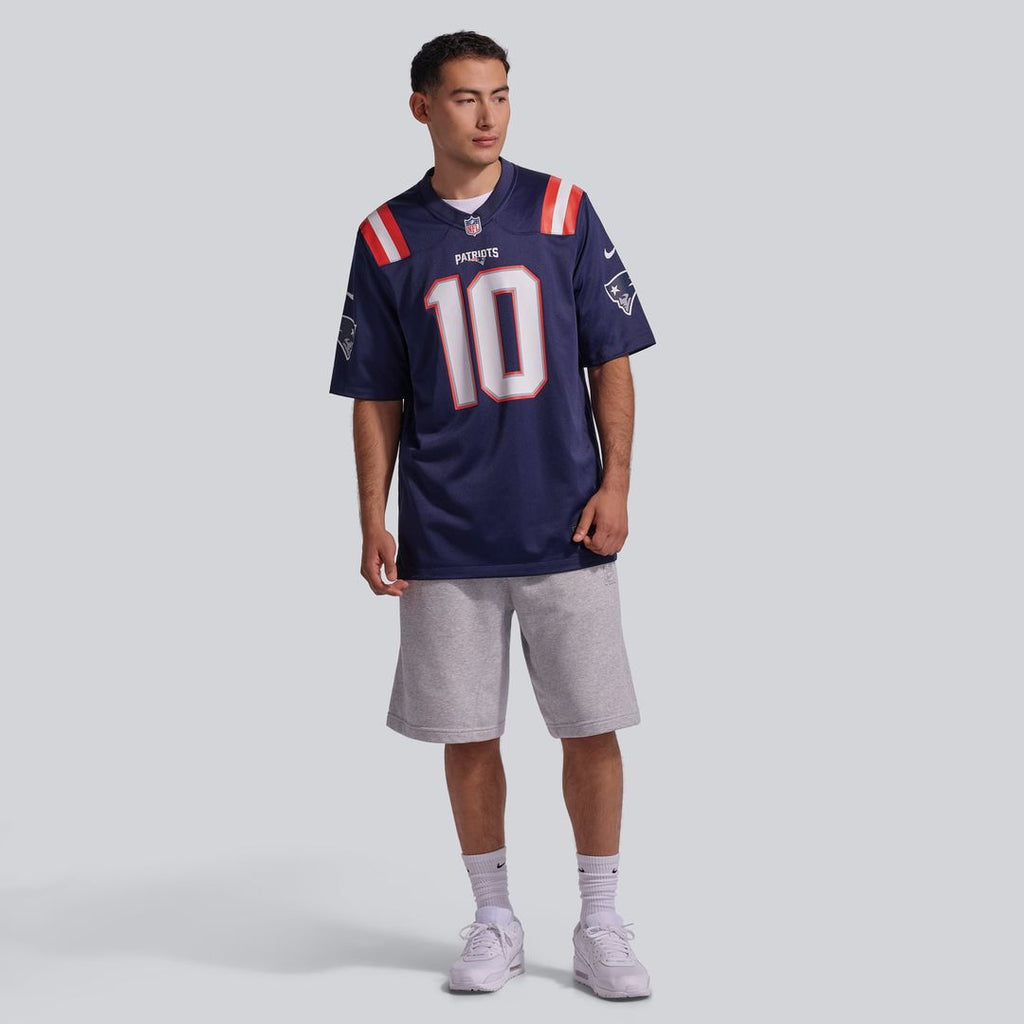 Men's New England Patriots Drake Maye Nike Navy Player Game product image 18