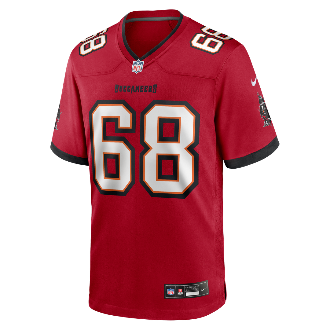 Men's Tampa Bay Buccaneers Ben Bredeson Nike Red Game Jersey product image 2