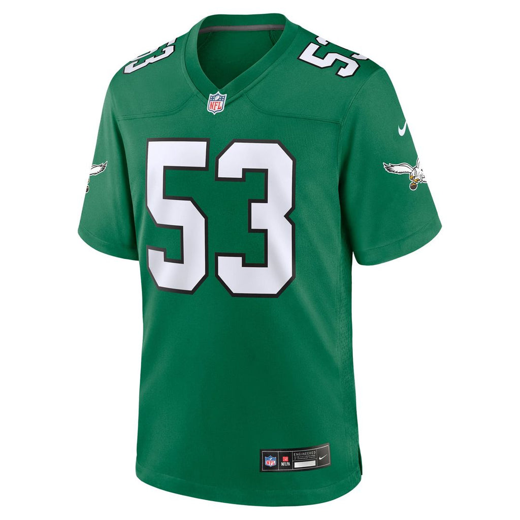 Men's Philadelphia Eagles Zack Baun Nike Kelly Green product image 2