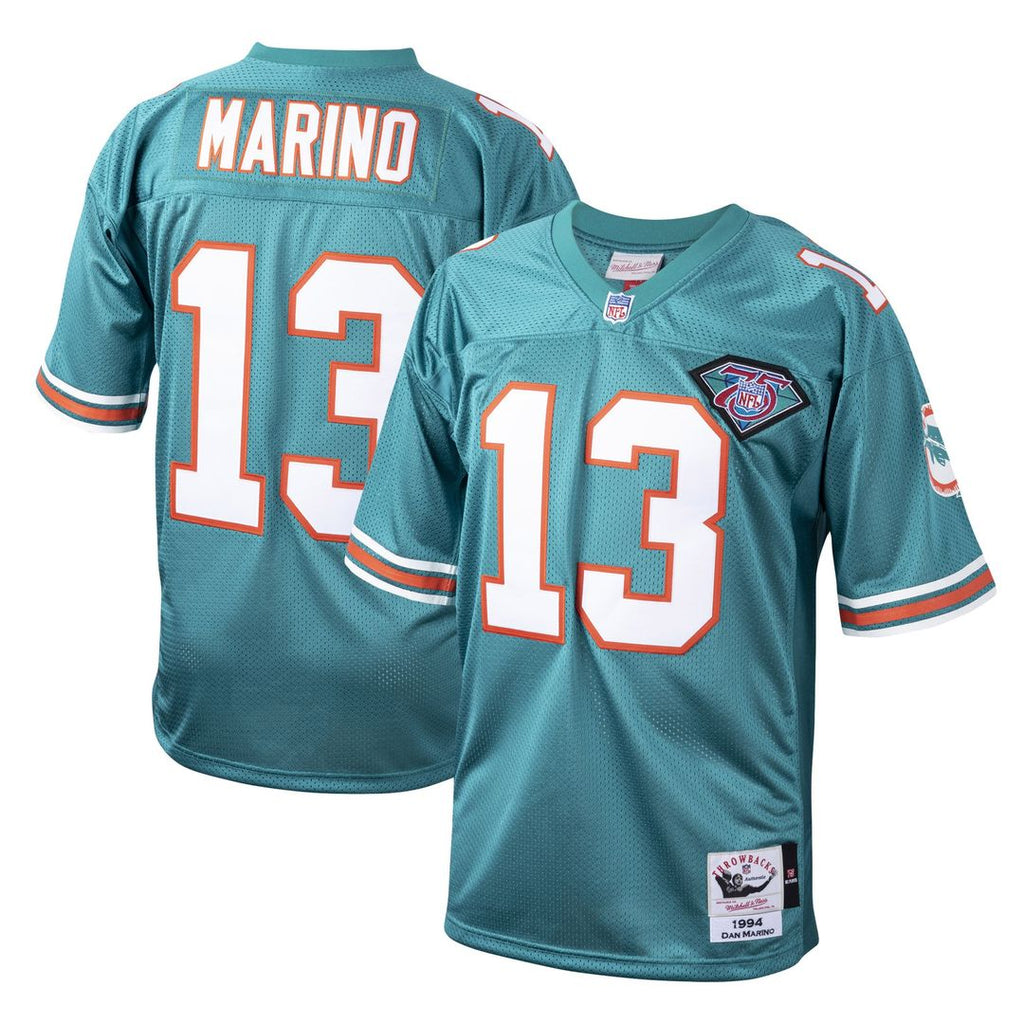 Men's Miami Dolphins 1994 Dan Marino Mitchell & Ness Aqua product image 1