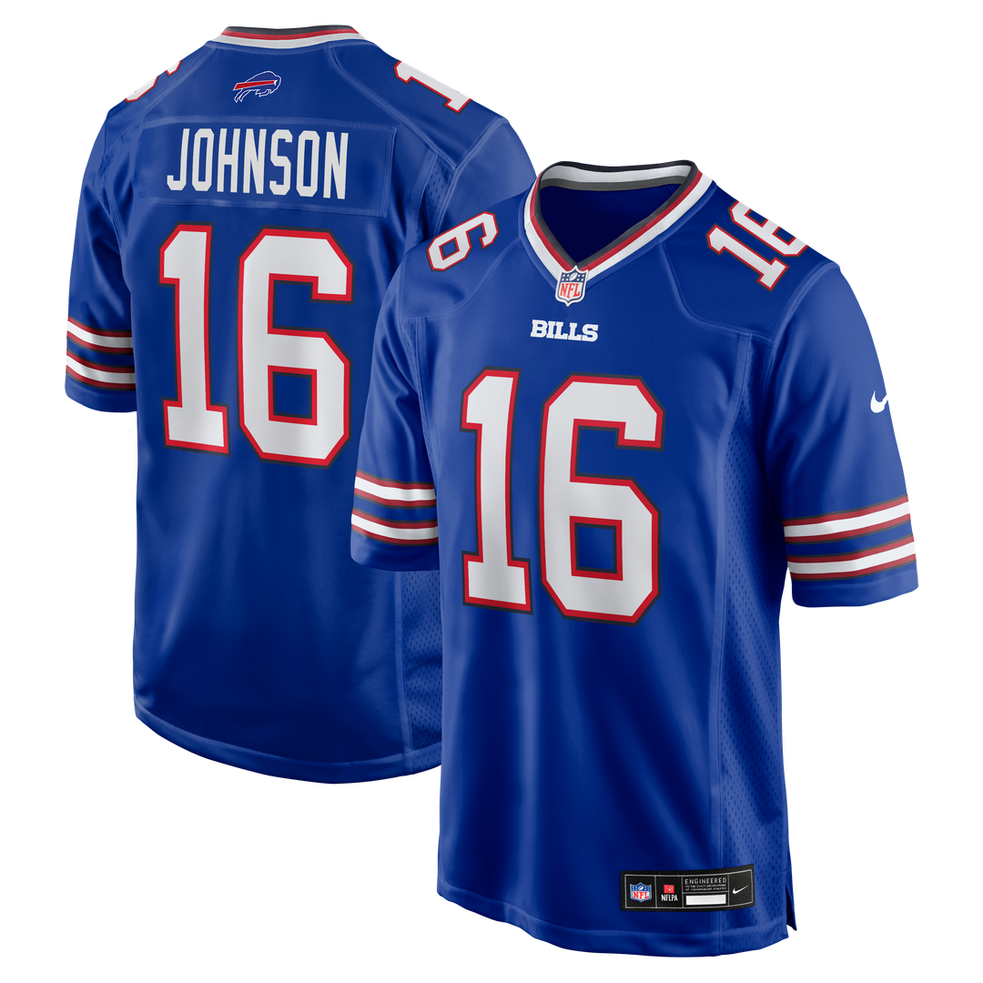 Men's Buffalo Bills Xavier Johnson Nike Royal Game Jersey product image 1