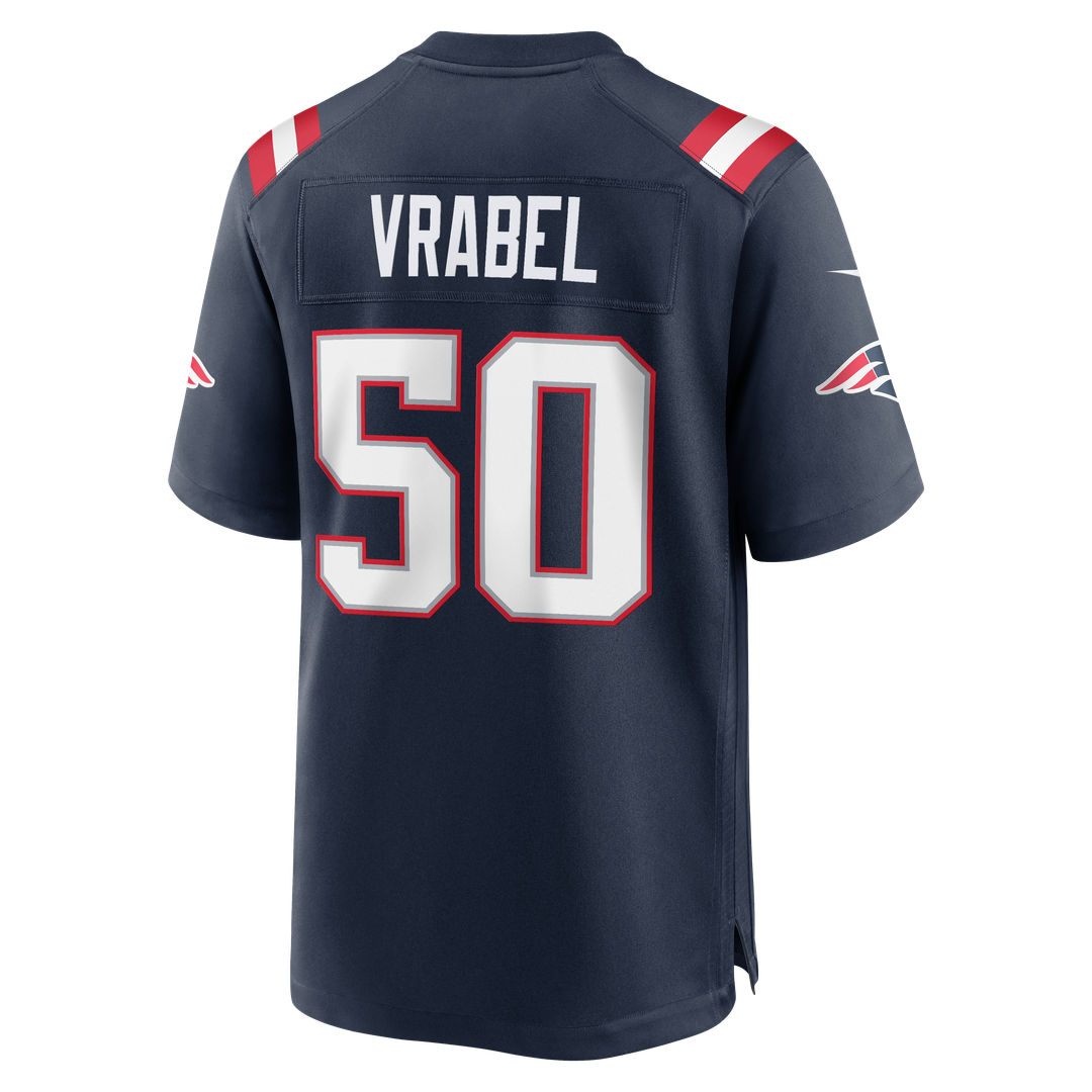 Men's New England Patriots Mike Vrabel Nike Navy Game product image 3