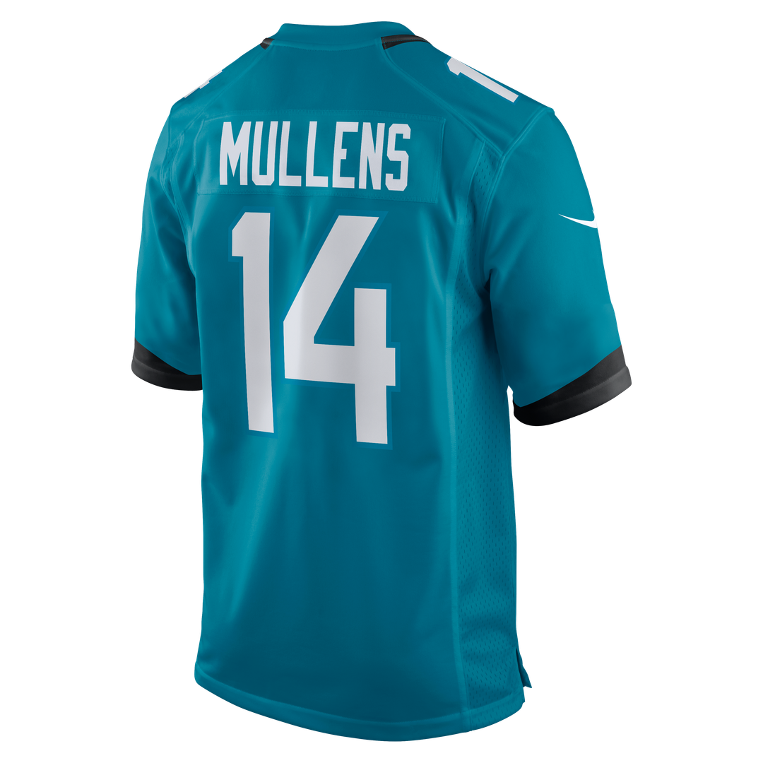 Men's Jacksonville Jaguars Nick Mullens Nike Teal Team Game product image 3