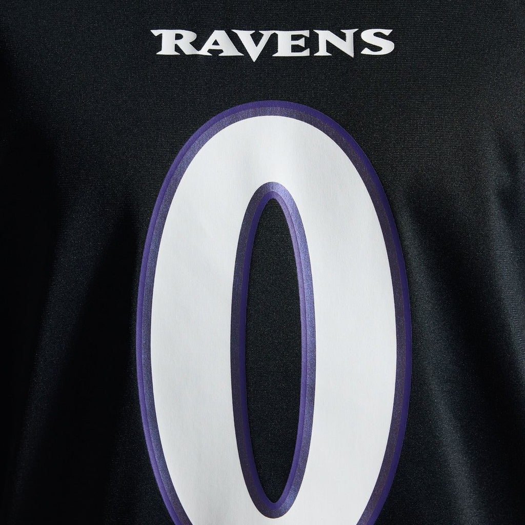Men's Baltimore Ravens Roquan Smith Nike Black Alternate product image 11