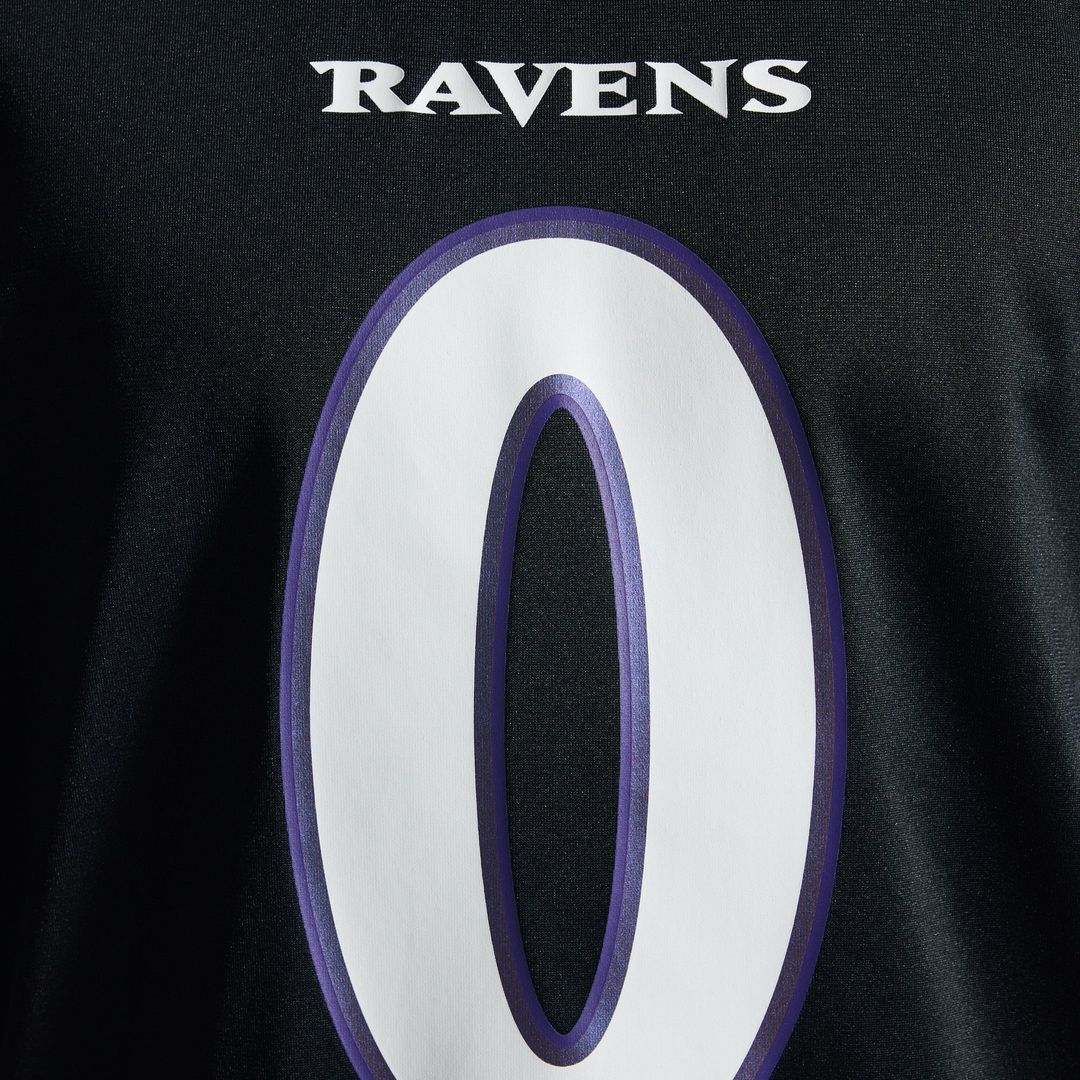 Men's Baltimore Ravens Roquan Smith Nike Black Alternate product image 11