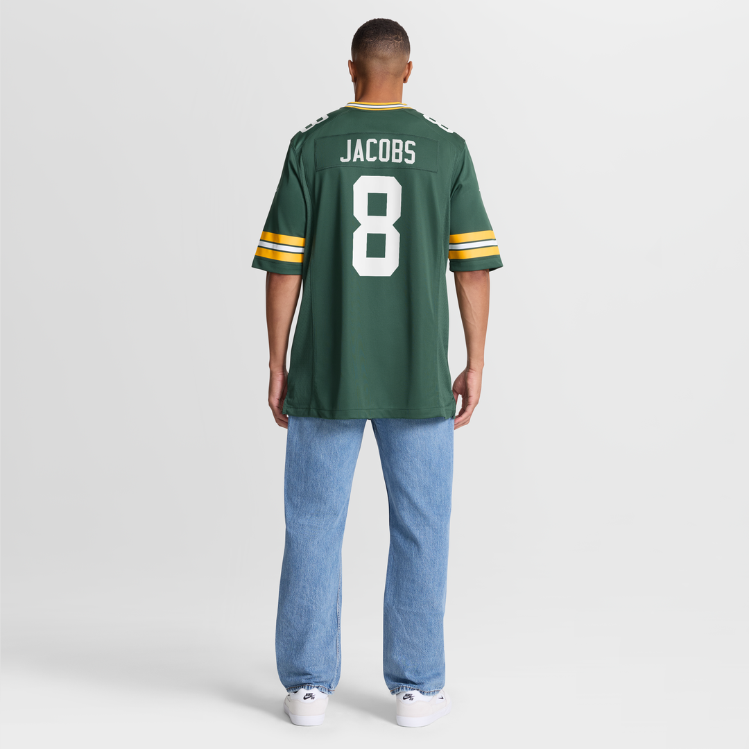 Men's Green Bay Packers Josh Jacobs Nike Team Game Jersey product image 16