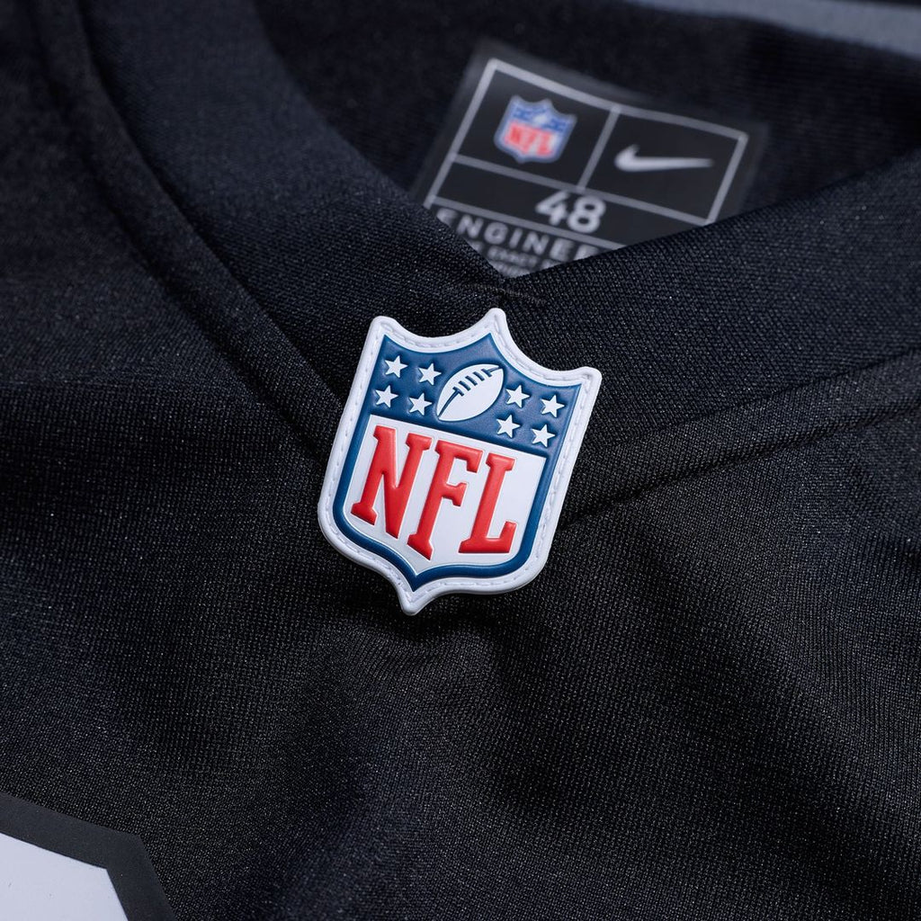 Men's Las Vegas Raiders Number 1 Groom Nike Black Game product image 3