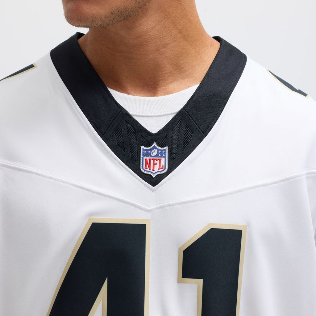 Men's New Orleans Saints Alvin Kamara Nike White Vapor product image 7