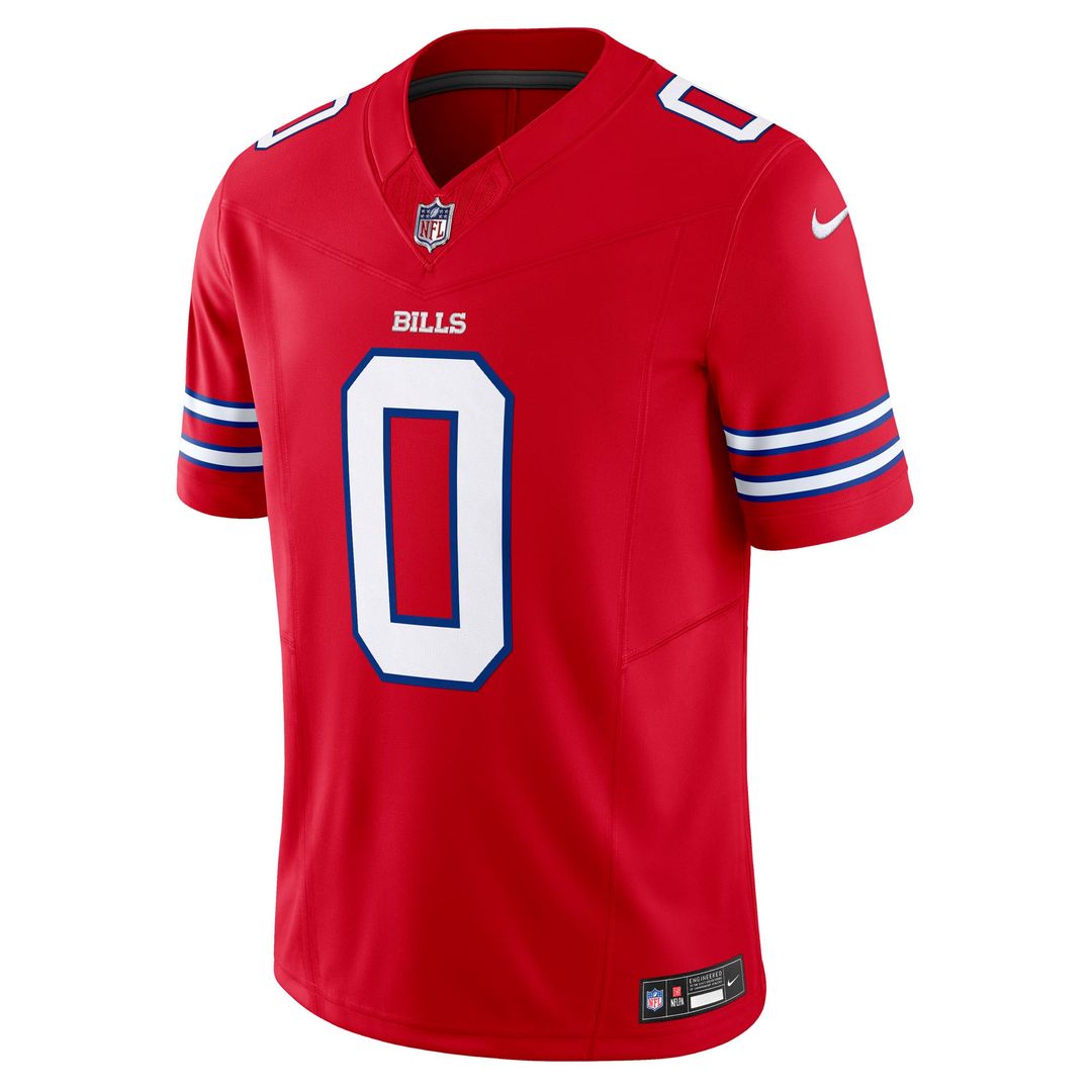 Men's Buffalo Bills Keon Coleman Nike Red Alternate Vapor product image 2