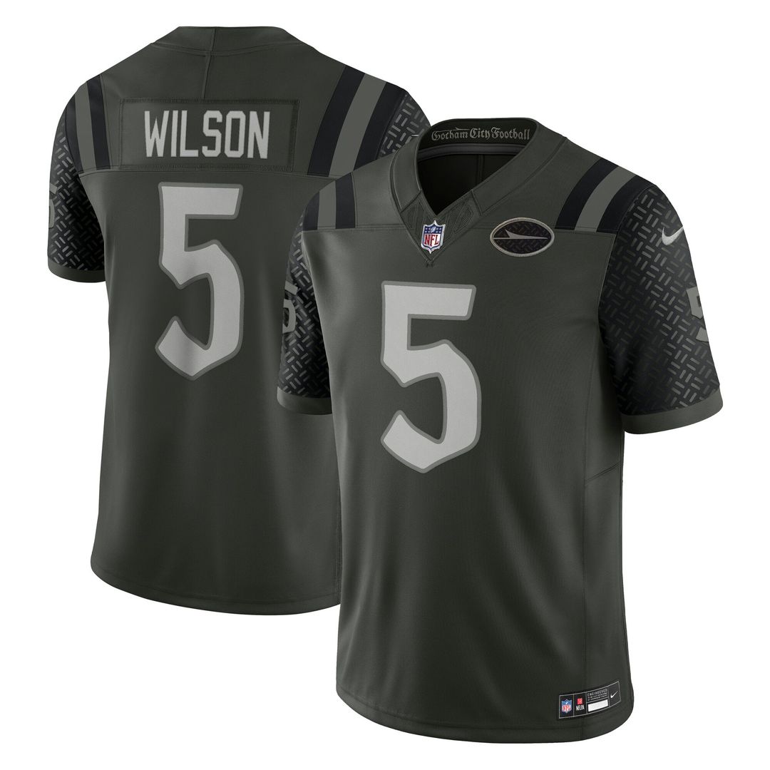 Men's New York Jets Garrett Wilson Nike Green Rivalries product image 1