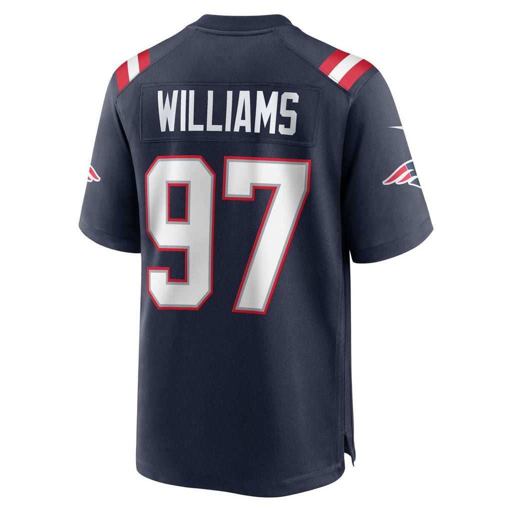 Men's New England Patriots Milton Williams Nike Navy Game product image 3