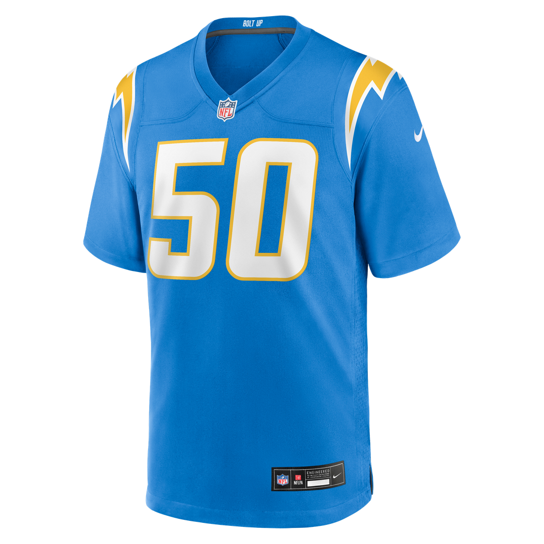 Men's Los Angeles Chargers Caleb Murphy Nike Powder Blue product image 2