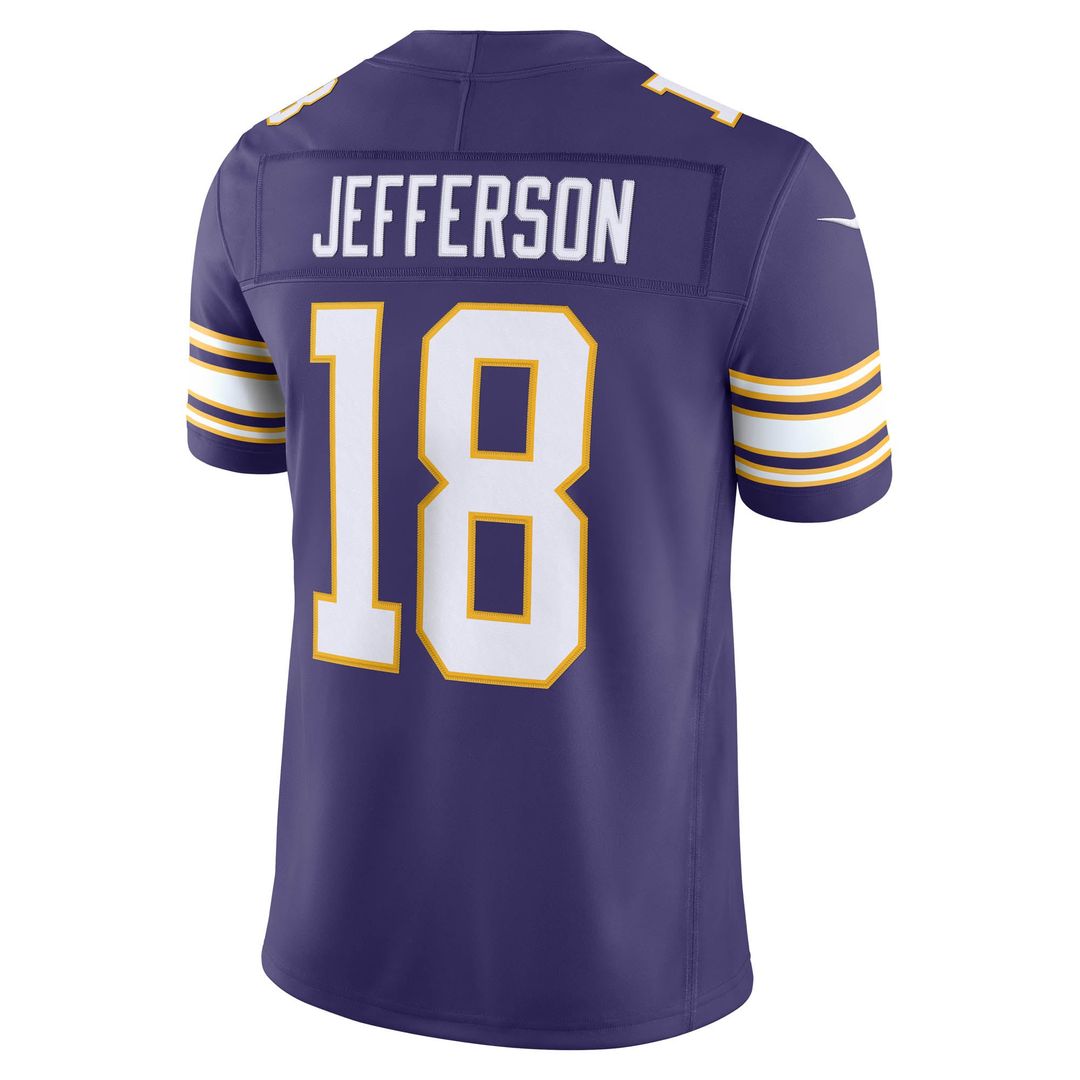 Men's Minnesota Vikings Justin Jefferson Nike Purple product image 3