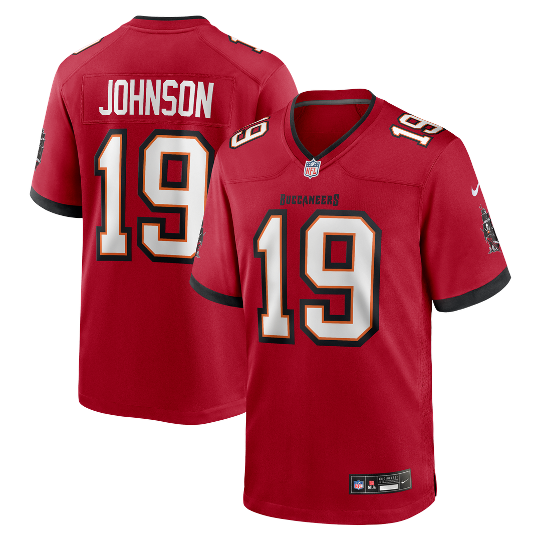 Men's Tampa Bay Buccaneers Keyshawn Johnson Nike Red Game product image 1