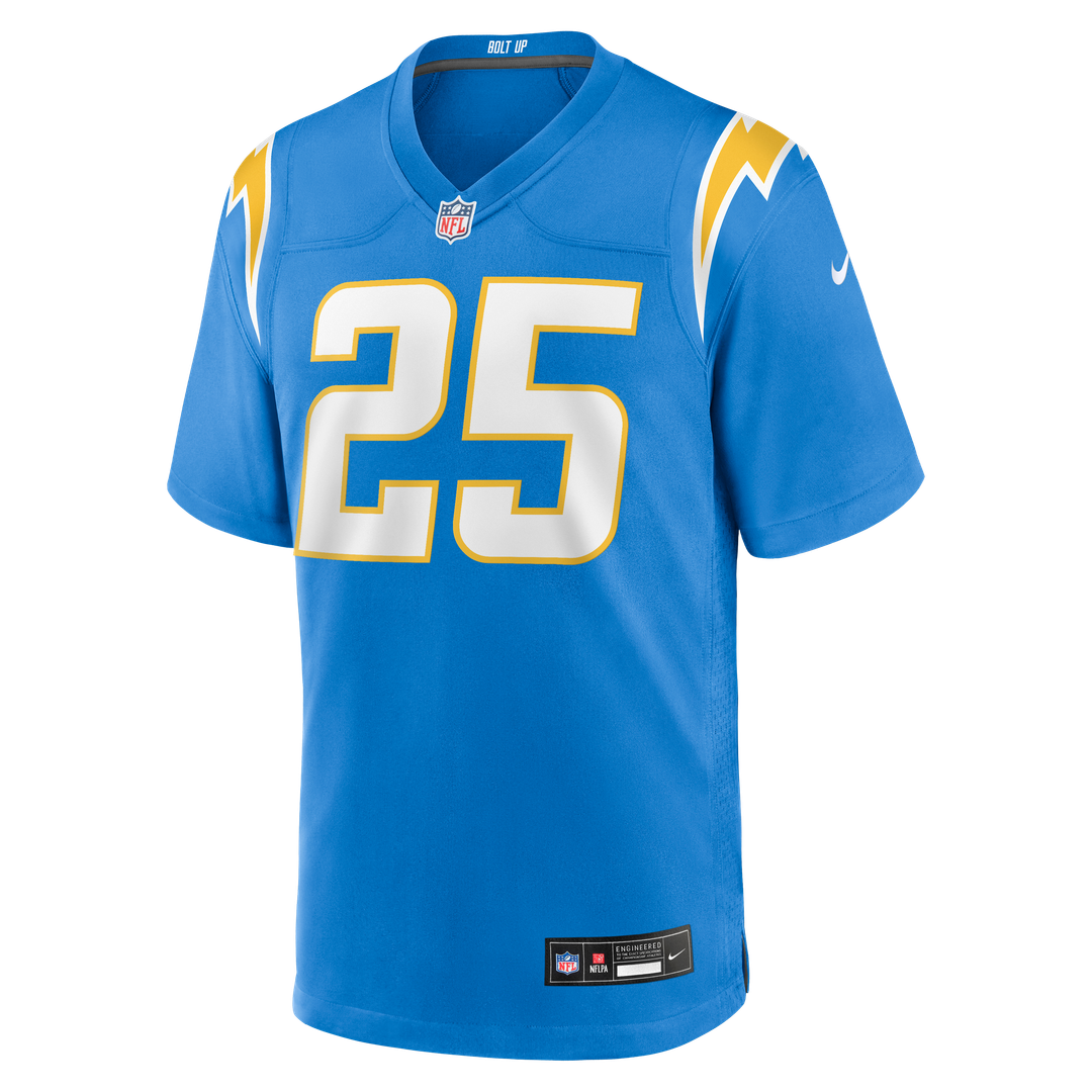 Men's Los Angeles Chargers Joshua Kelley Nike Powder Blue product image 2