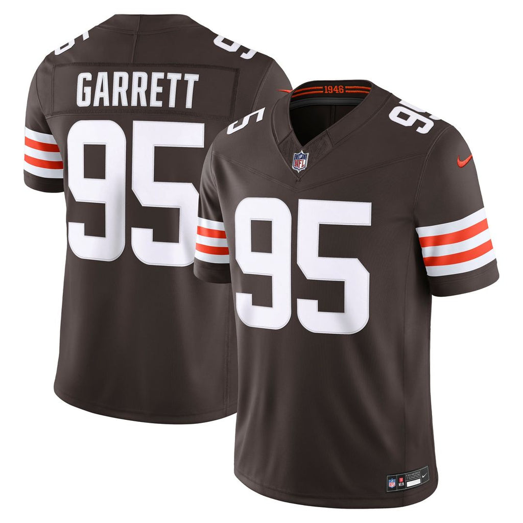 Men's Cleveland Browns Myles Garrett Nike Brown Team Vapor product image 1