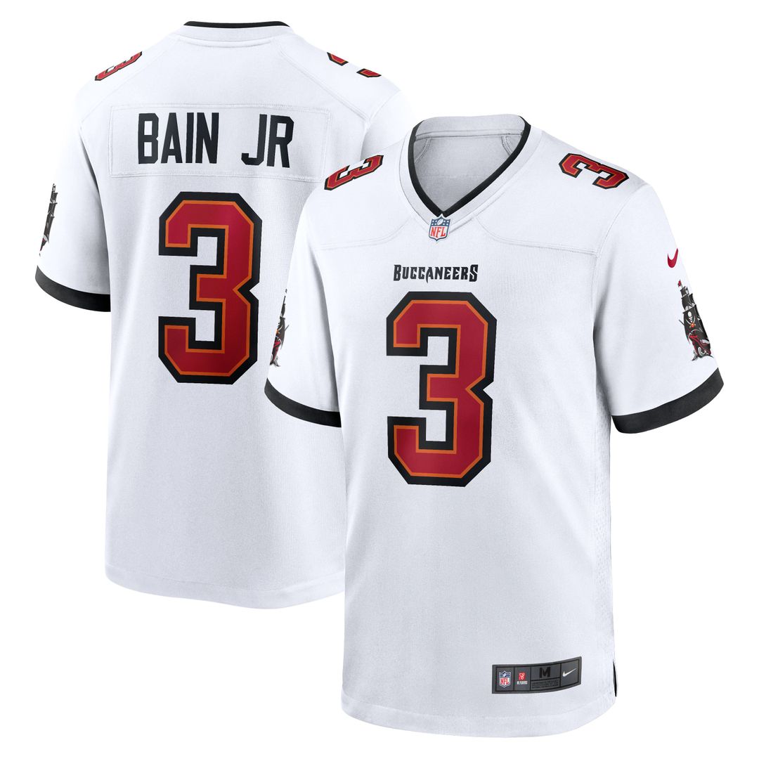 Men's Tampa Bay Buccaneers Rueben Bain Jr. Nike White Game product image 1
