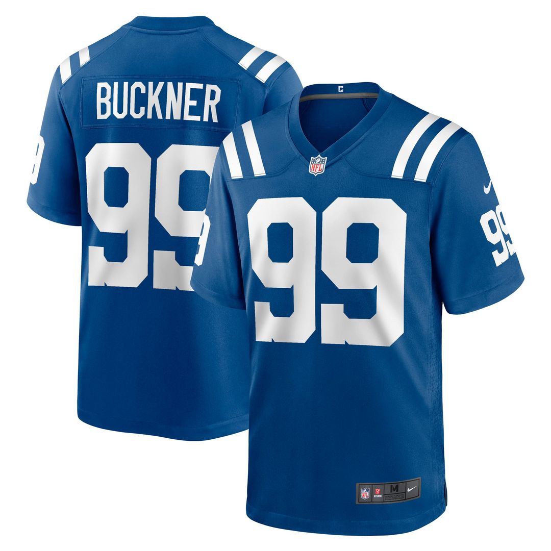 Men's Indianapolis Colts DeForest Buckner Nike Royal Game product image 1