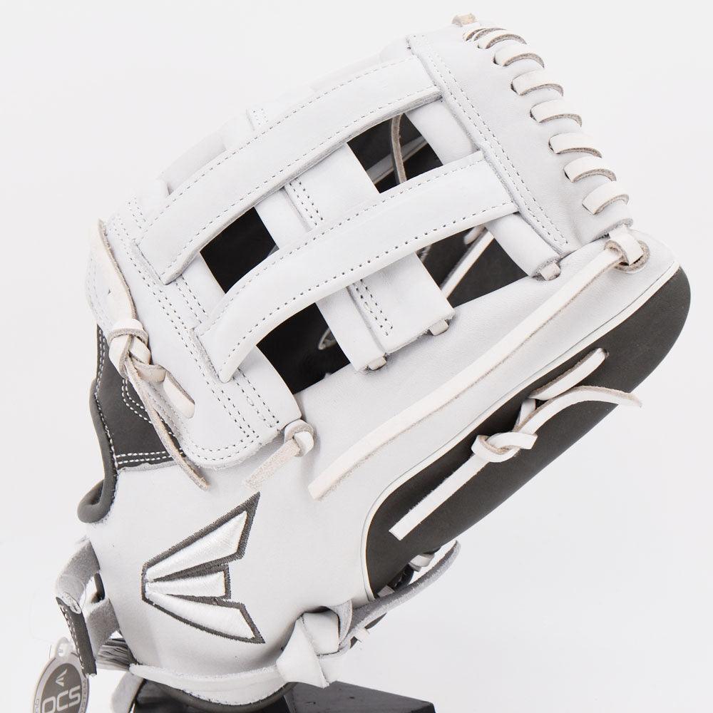 Easton Small Batch No. 59 Slowpitch Fielding Glove Gray/White product image 1, provided for visual reference and product