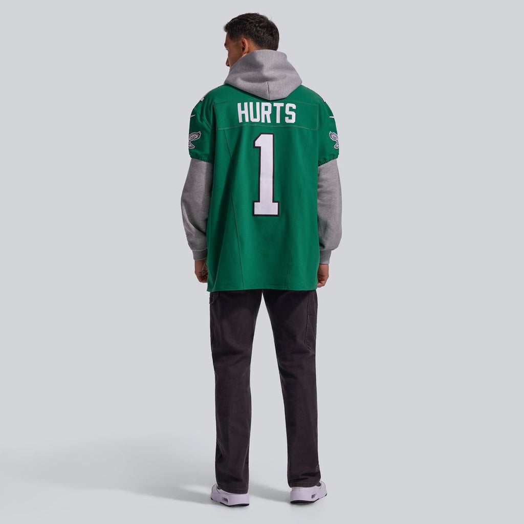 Men's Philadelphia Eagles Jalen Hurts Nike Kelly Green product image 5