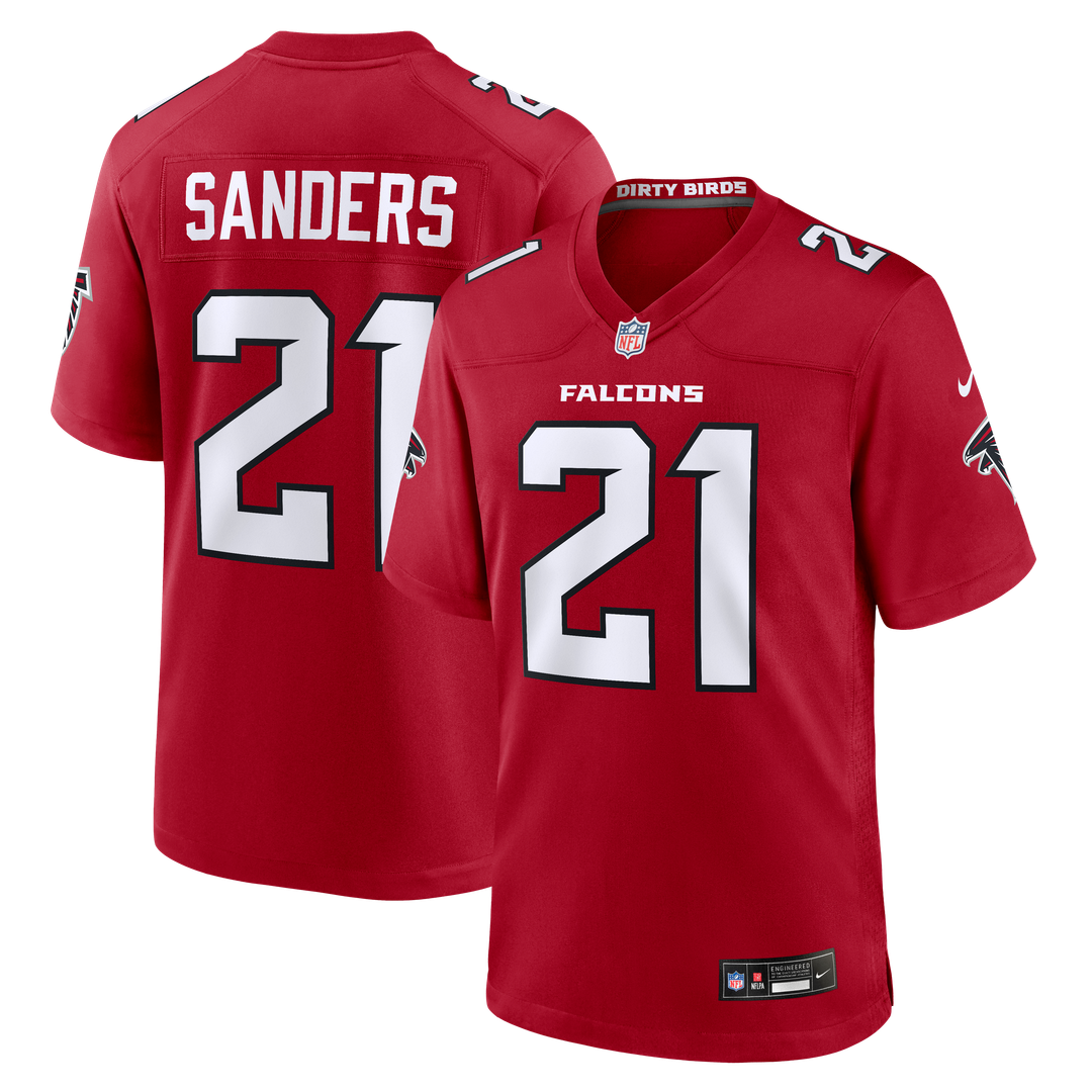 Men's Atlanta Falcons Deion Sanders Nike Red Retired Player product image 4