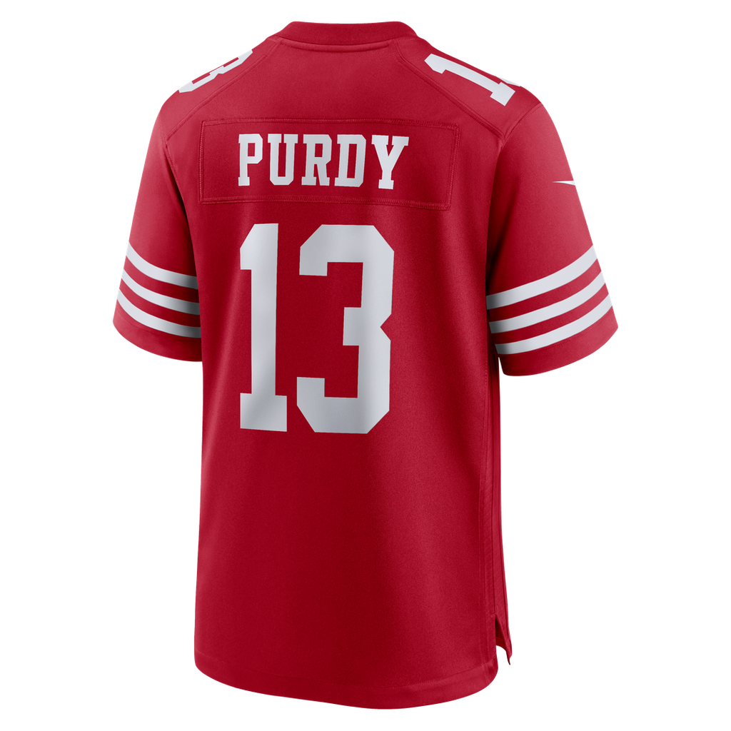 Men's San Francisco 49ers Brock Purdy Nike Scarlet 80th product image 17