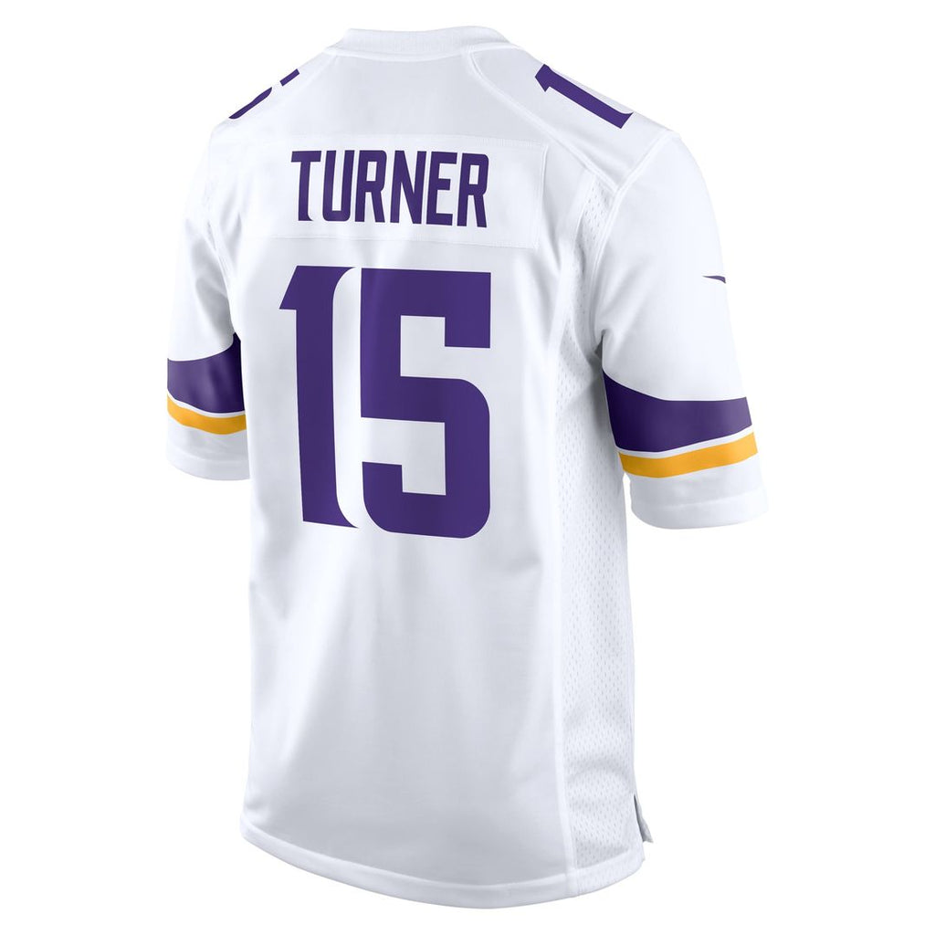 Men's Minnesota Vikings Dallas Turner Nike White Game Jersey product image 6