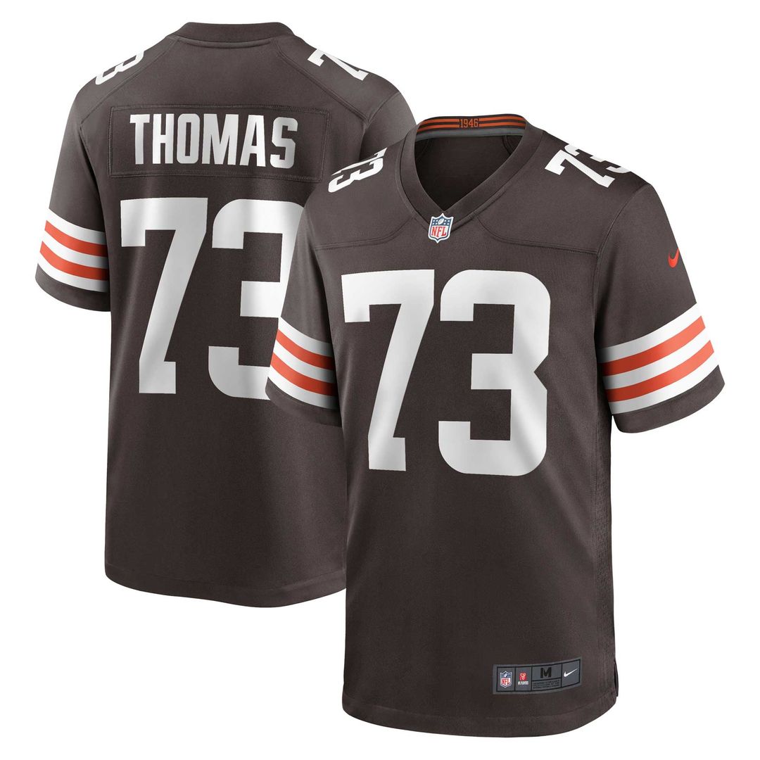 Men's Cleveland Browns Joe Thomas Nike Brown Retired Player product image 2