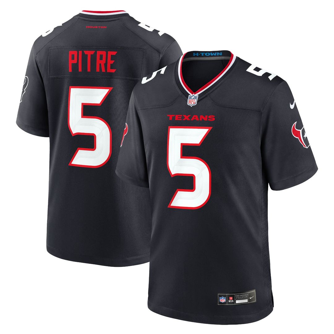 Men's Houston Texans Jalen Pitre Nike Red Alternate Game product image 12